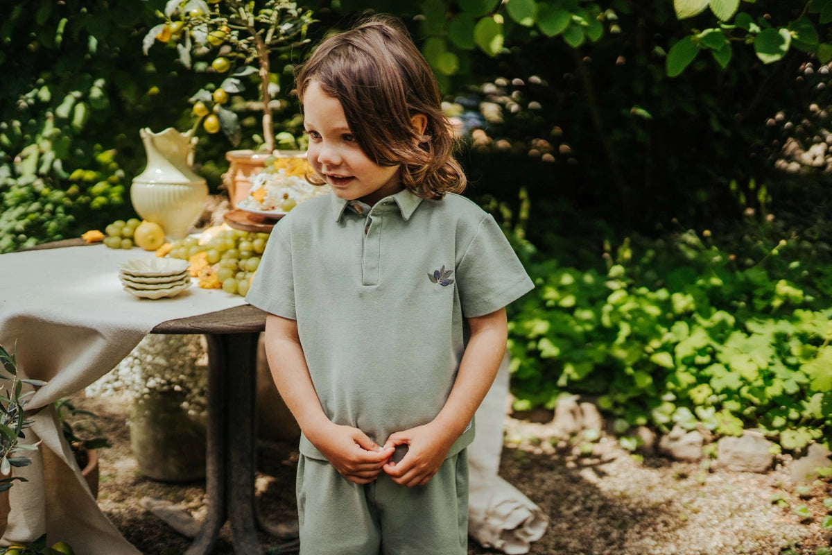 Donsje | Polo Shirt Wouti Olive - Desert Green