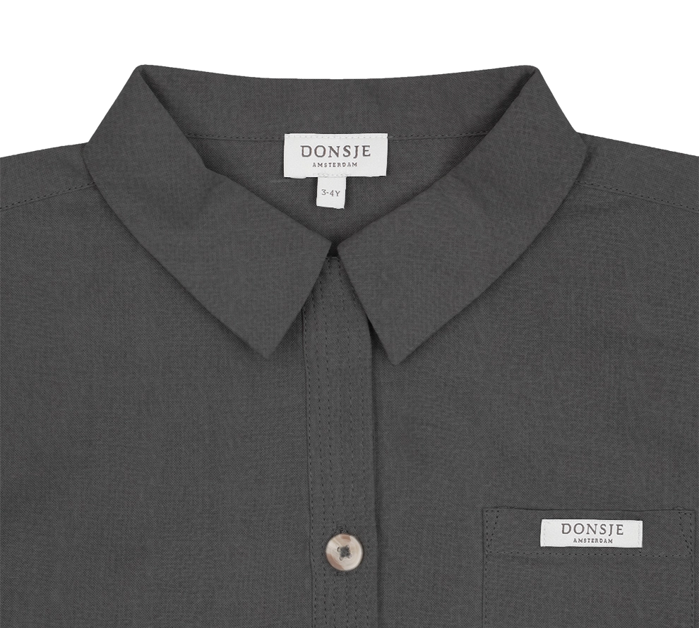 Donsje | Shirt Fortt - Cloudy Grey Melange