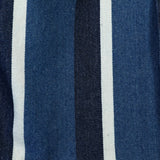 Donsje | Overshirt Ditmer - Vintage Blue - White Striped