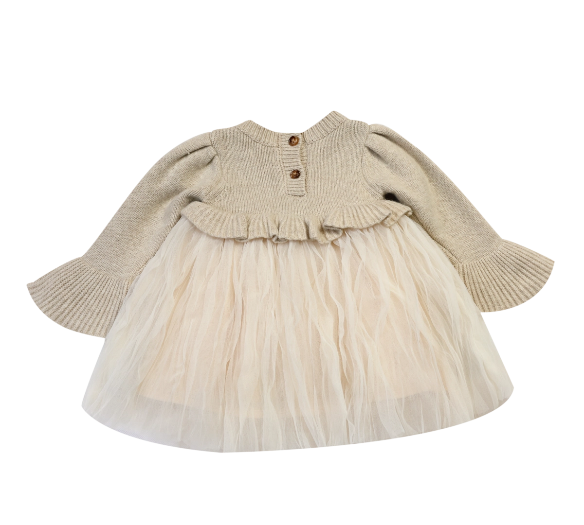 Donsje | Dress Paulien - Biscotti Melange