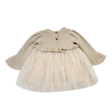 Donsje | Dress Paulien - Biscotti Melange