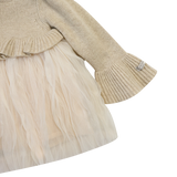 Donsje | Dress Paulien - Biscotti Melange