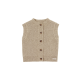 Donsje | Vest Tjitske - Sesame Melange