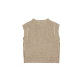 Donsje | Vest Tjitske - Sesame Melange