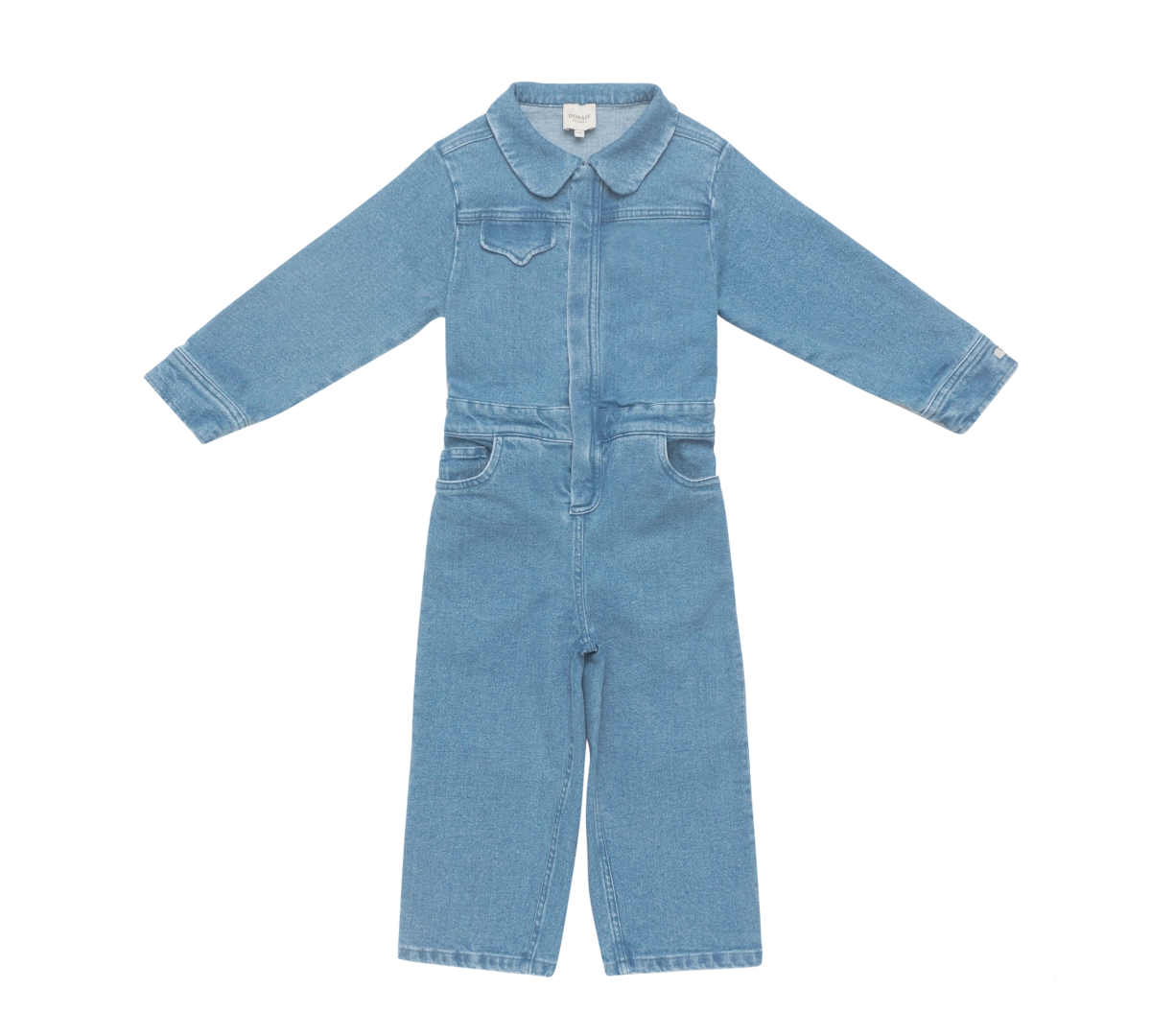 Donsje | Jumpsuit Lard Western Bear - Vintage Blue