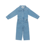 Donsje | Jumpsuit Lard Western Bear - Vintage Blue