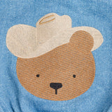 Donsje | Jumpsuit Lard Western Bear - Vintage Blue