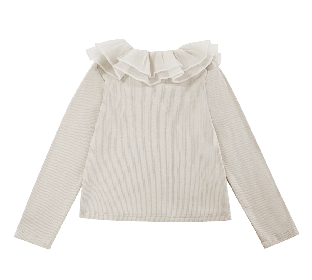 Donsje Florentien top in Birch, back view