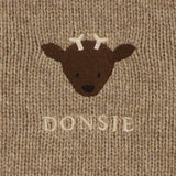 Donsje | Sweater Merino Wool Geeratz - Stag Milk Chocolate Melange