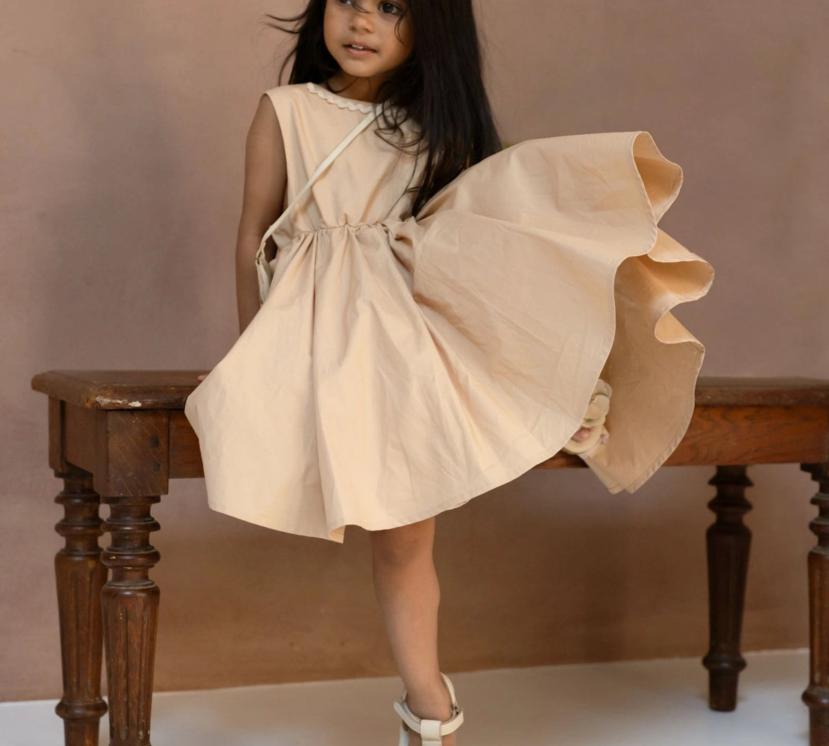 Donsje | Miesie Dress - Warm Sand