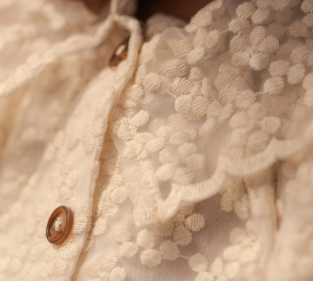 Donsje | Mailien Blouse - Warm White