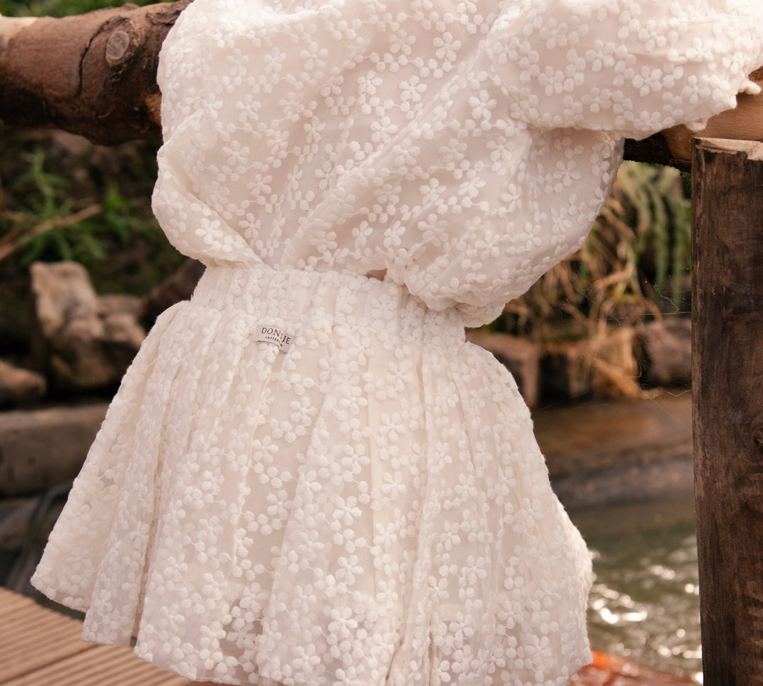 Donsje | Mailien Blouse - Warm White