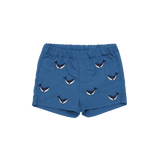 Donsje | Wangu Swim Shorts Whales - Royal Blue