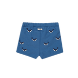Donsje | Wangu Swim Shorts Whales - Royal Blue