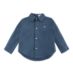 Donsje Chee shirt in Night Blue, front view