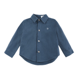 Donsje Chee shirt in Night Blue, front view