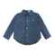 Donsje Chee shirt in Night Blue, front view