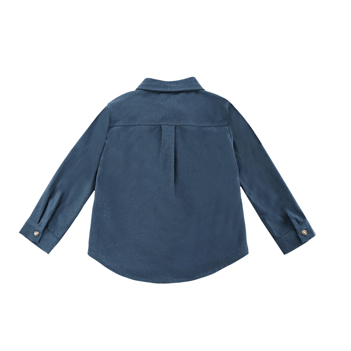 Donsje Chee shirt in Night Blue, back view