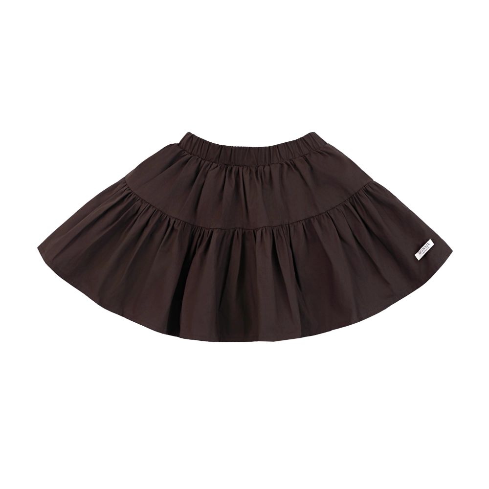 Donsje Azani skirt in Toffee, front view