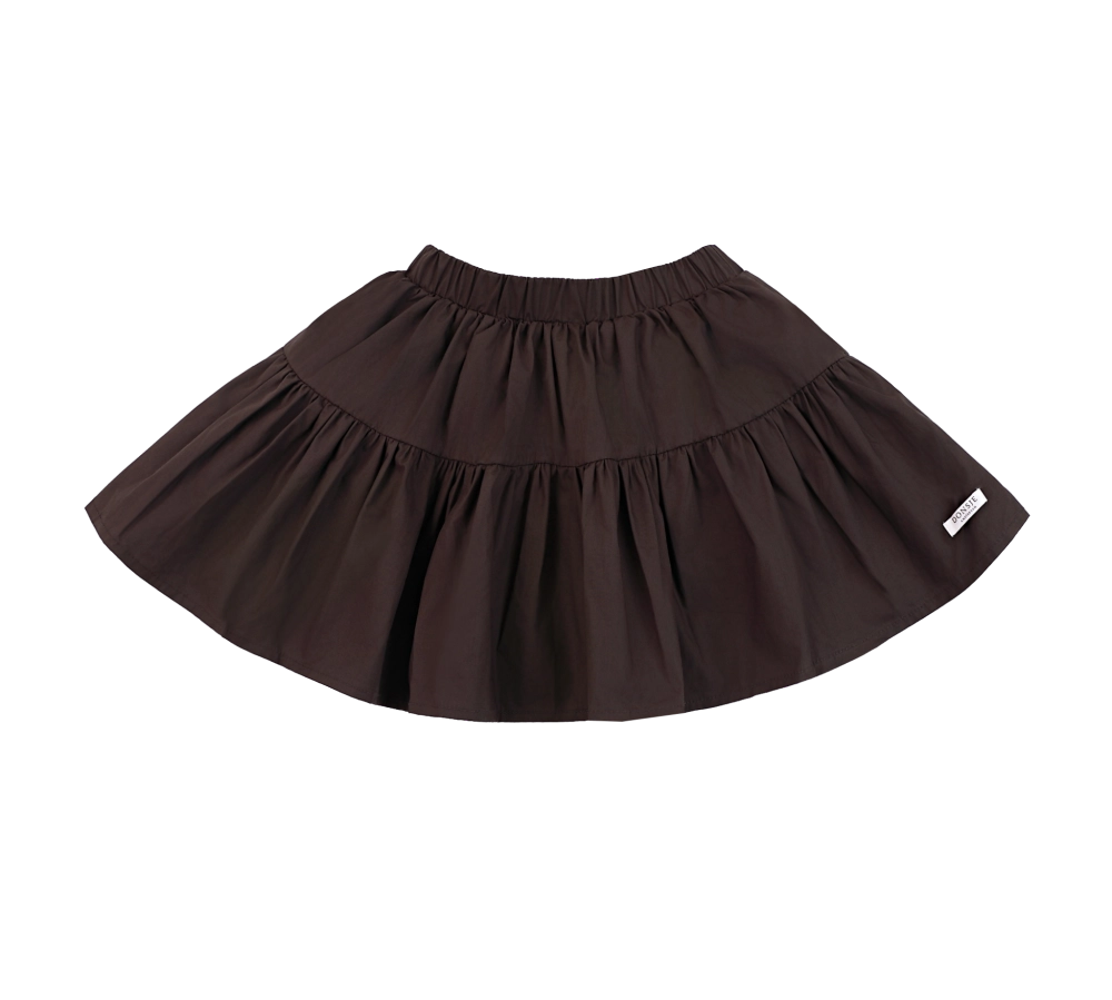 Donsje Azani skirt in Toffee, front view