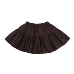 Donsje Azani skirt in Toffee, back view
