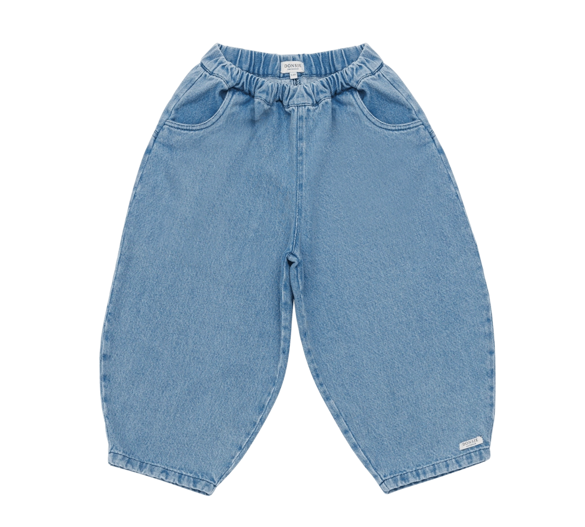 Donsje Dinotje trousers in Sky Blue, front view
