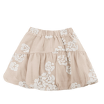Donsje Kubwa skirt in Soft Powder with White Blossom, back view