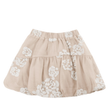 Donsje Kubwa skirt in Soft Powder with White Blossom, back view