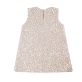 Donsje Lizonne dress in Misty Rose, back view