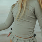 Donsje | Nia Swim Shirt Watermelon - Desert Sage
