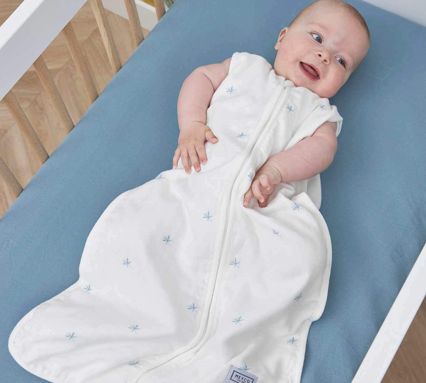 Meyco | Sleepingbag Bamboo Muslin Ibiza - Denim