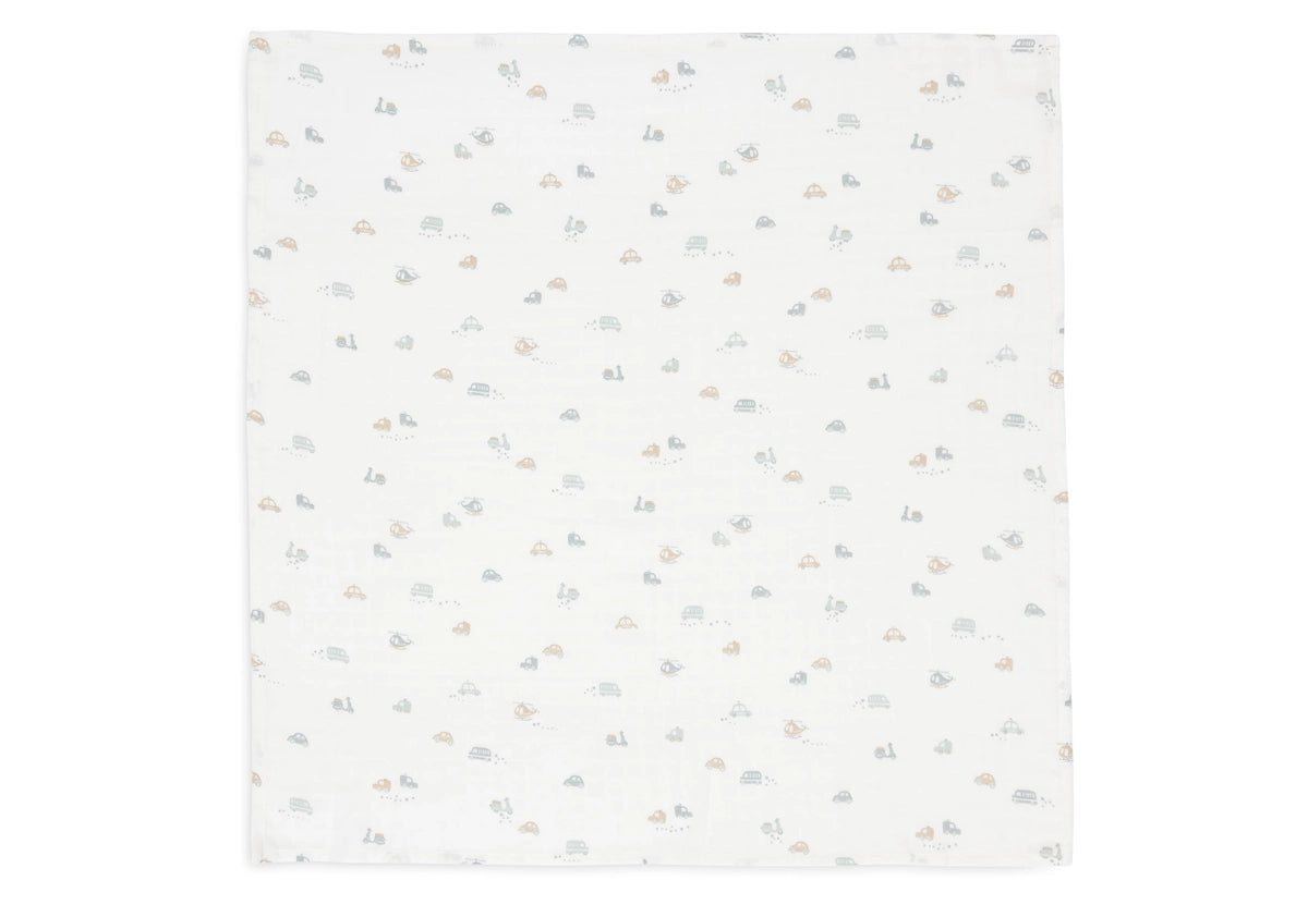 Jollein | Muslin Cloth 70cm - On The Go (3pack)