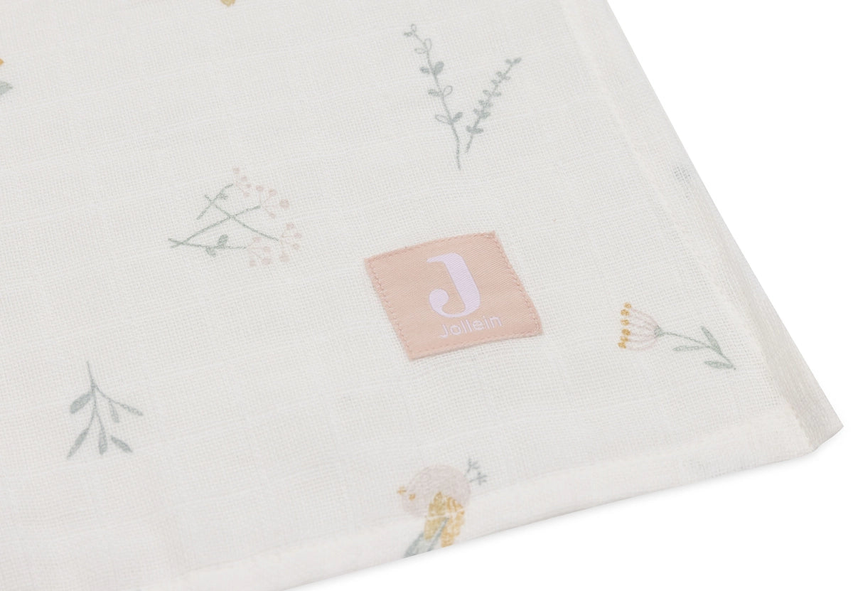 Jollein | Swaddle Muslin 115cm - Lovely Birds (2pack)