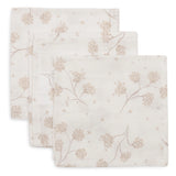 Jollein | Mouth Cloth Muslin 31x31cm - Leafy Dreams - 3 Pack