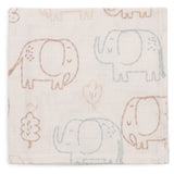 Jollein | Mouth Cloth Muslin 31x31cm - Elephant Tales - 3 Pack