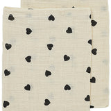 Meyco | Washcloth Sweet Heart - Soft Sand
