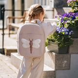 Donsje | Temmi Schoolbag Shimmer Libelle - Vintage Rose