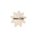 Donsje | Zaza Fields Hairclip Daisy - Off White Leather