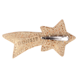 Donsje | Hairclip Wonda - Shooting Star Cream Metallic Suede