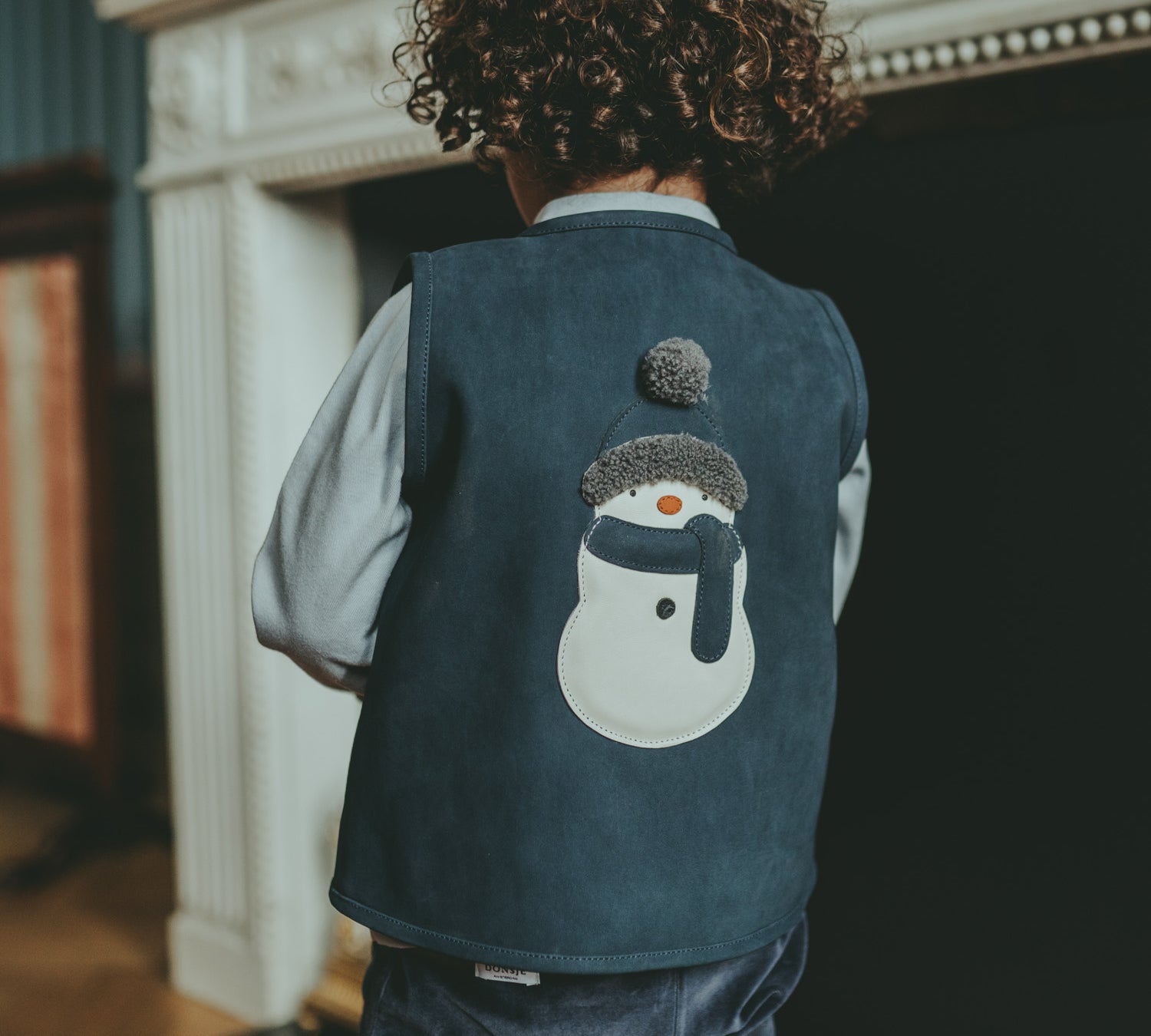 Donsje Gilet Lige Snowman