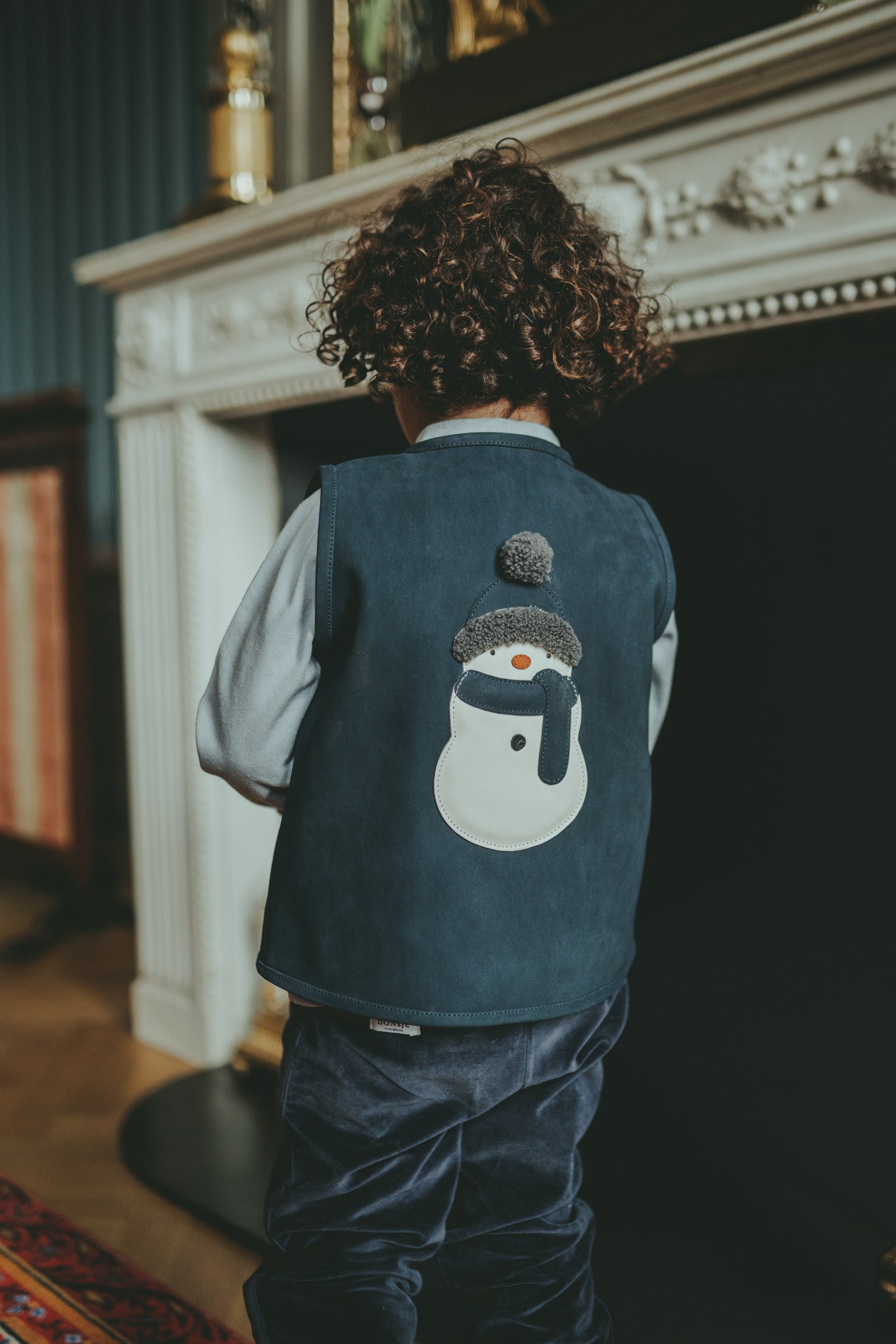 Donsje Gilet Lige Snowman