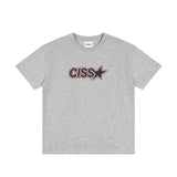 Cos I Said So - CISS Star T-Shirt - Grey Melange