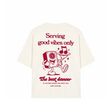 Cos I Said So - Good Vibes Only T-Shirt - White