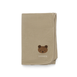 Donsje | Ploekie Muslin Blanket XL Bear - Taupe