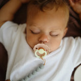 Frigg | Baby Pacifier Daisy - Cream Night