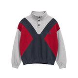 Cos I Said So - Button Up Sweater - Colour Block