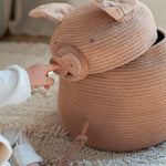 Lorena Canals Basket Peggy the Pig