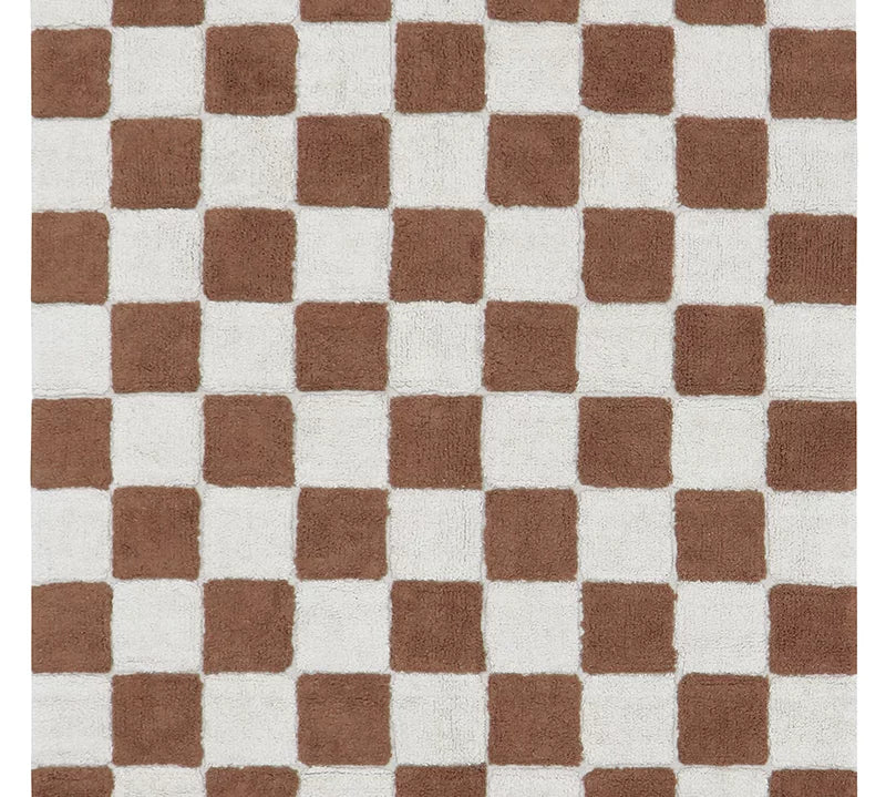 Lorena Canals Washable Rug Kitchen Tiles Toffee