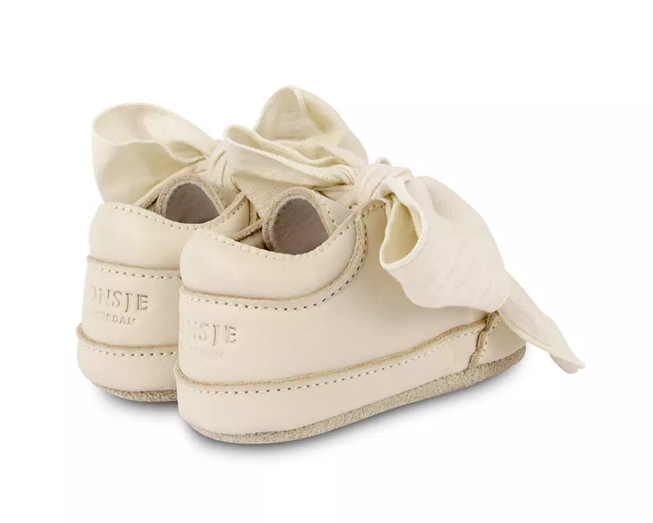 Donsje | Baby Shoes Lonny - Cream Leather