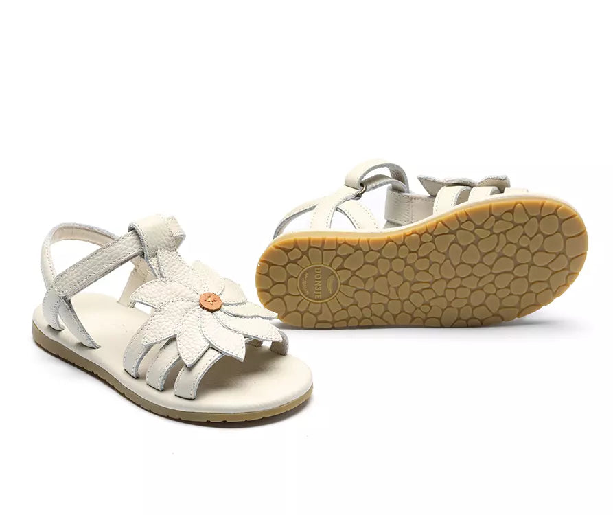 Donsje | Kids Shoes Iles Fields Daisy - Off White Leather
